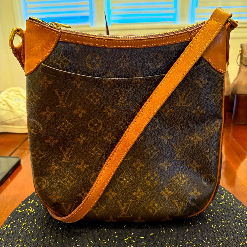 Authentic Louis Vuitton Monogrammed Odeon Bag